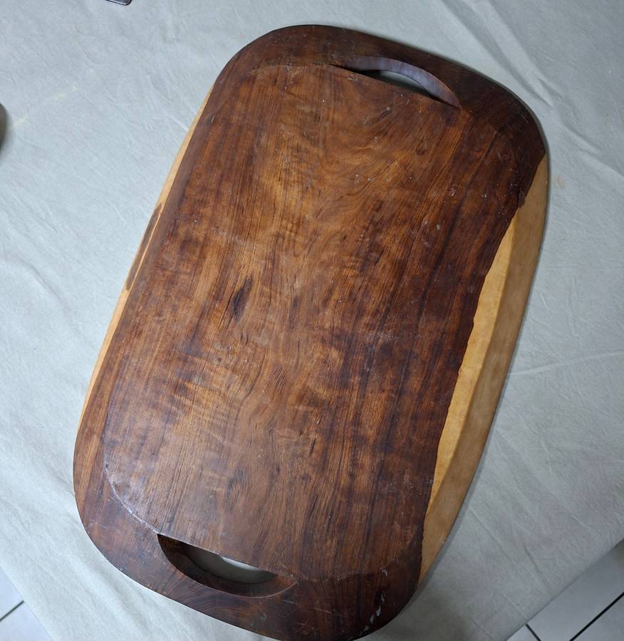 traditional african meat platter - Kiaat - Mukwa wood