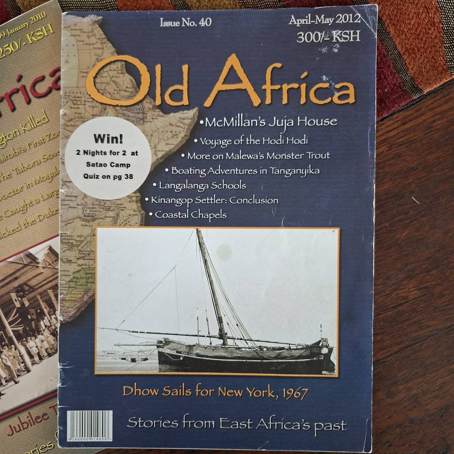 3 Old Africa Magazines Stories from East Africa's Past - Printed in Kenya  issues 10 26 and 40