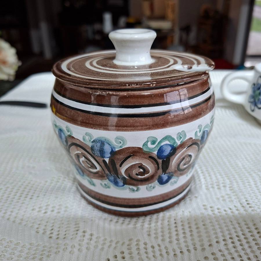 RSA pottery - The Old Jar Benoni -  hand painted Italian influence