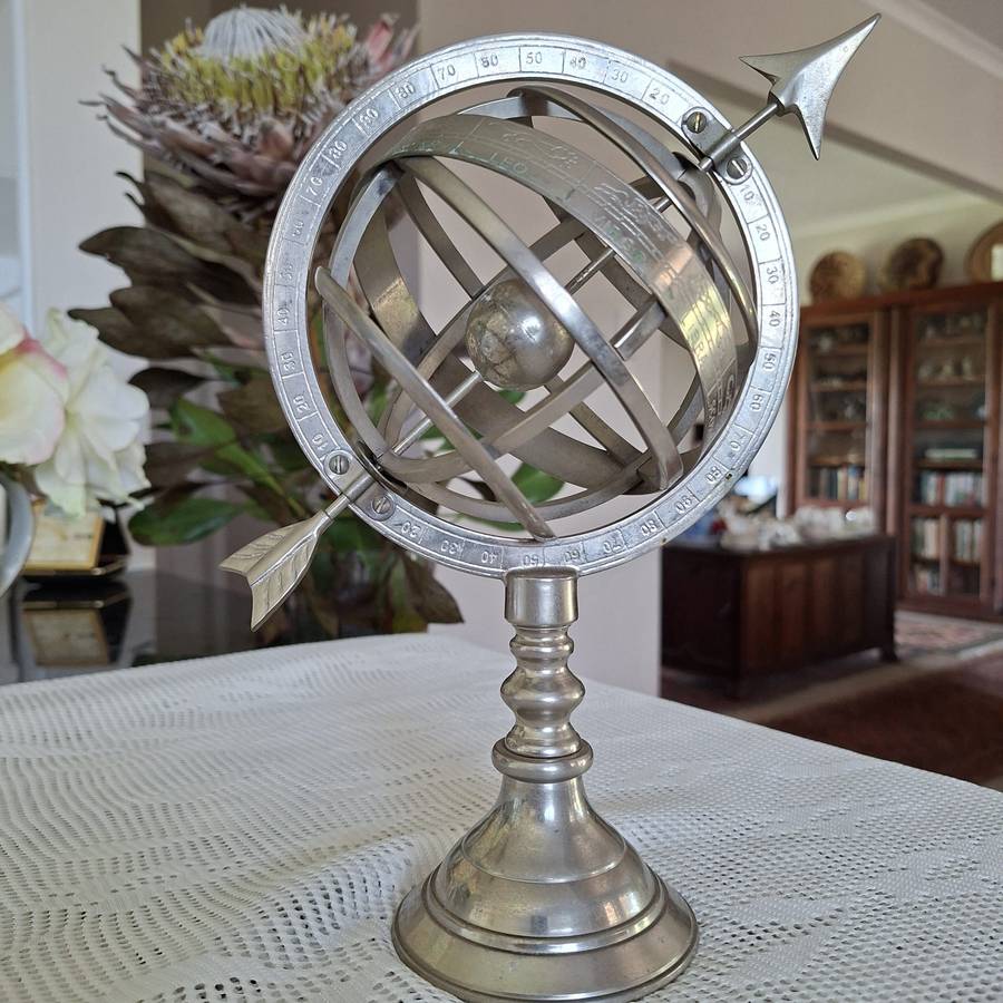 Armilliary Sphere - Astronomy Astrology - Star and planet tracking sphere