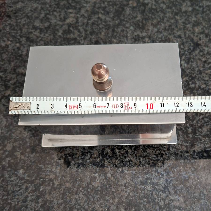 Stainless Steel jewelry trinket box