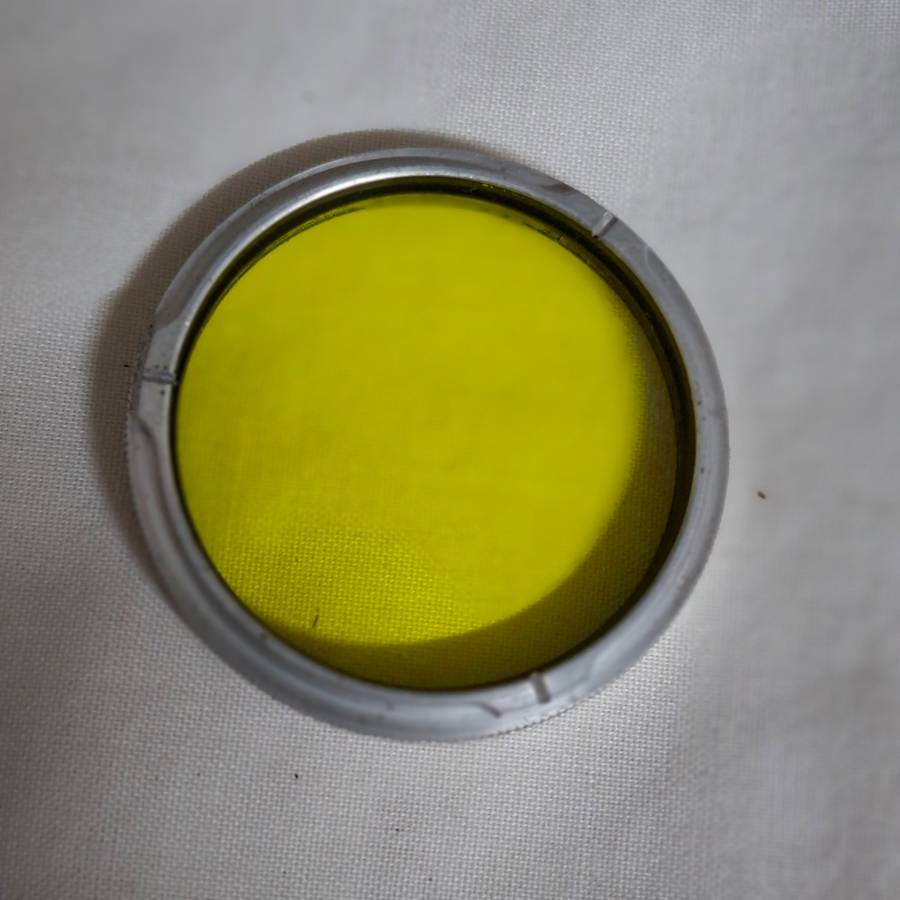 Camera photography lens filter - rollei med yellow