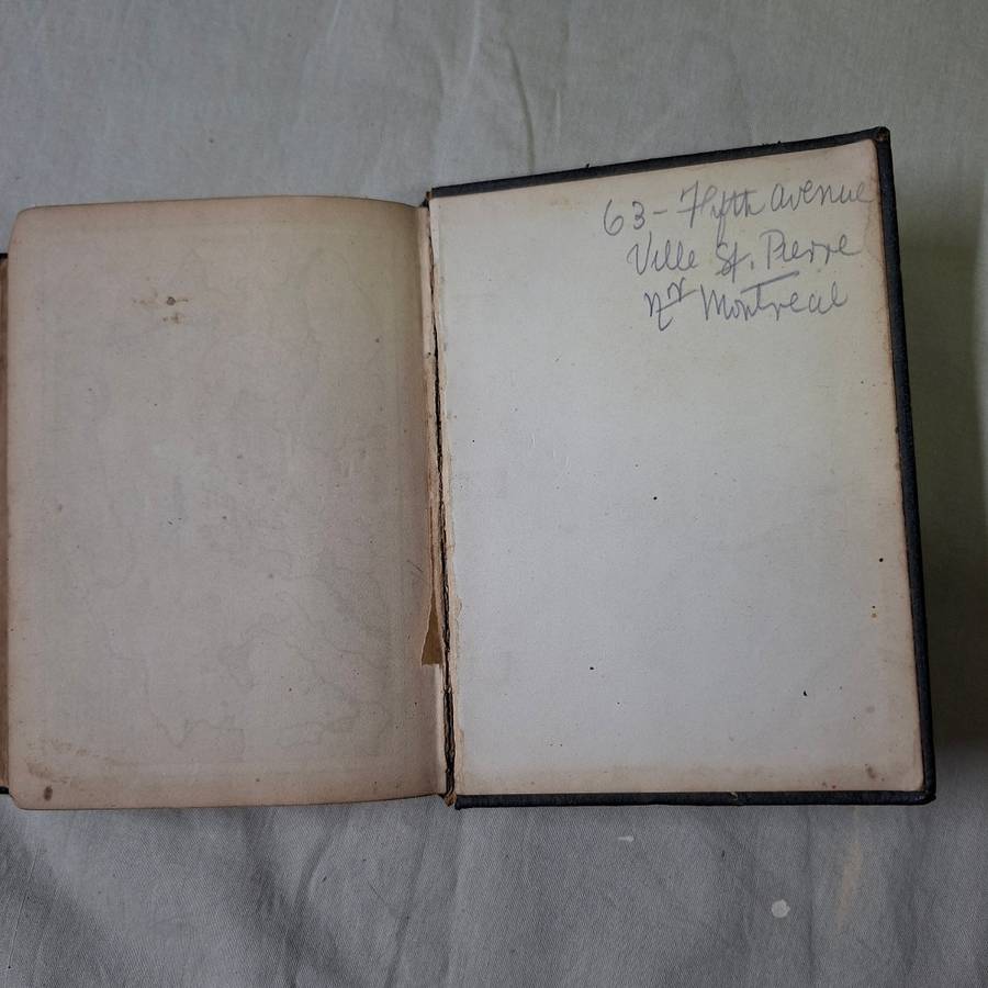 Antique Bible Gaelic Welsh - Y Bibl - leather bound