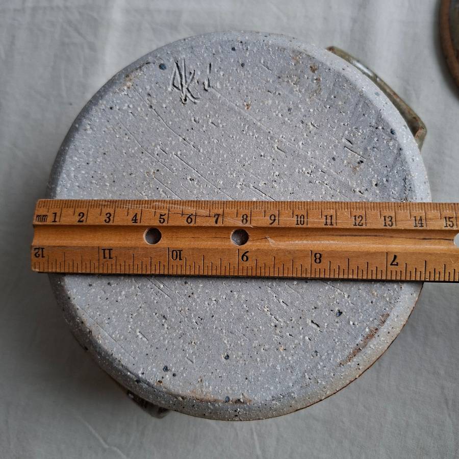 SA Pottery lidded bowl -  approx 15cms dia