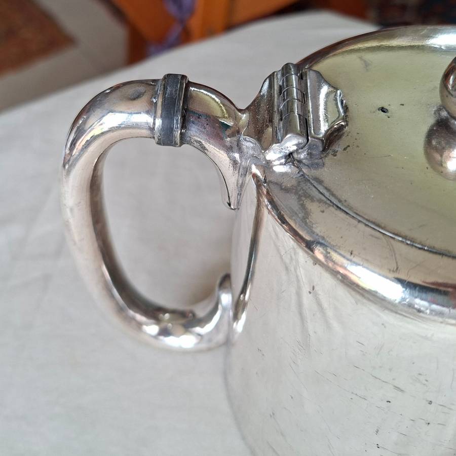Silver plate tea pot - EPBM Sheffield - Berry &amp; Sons?