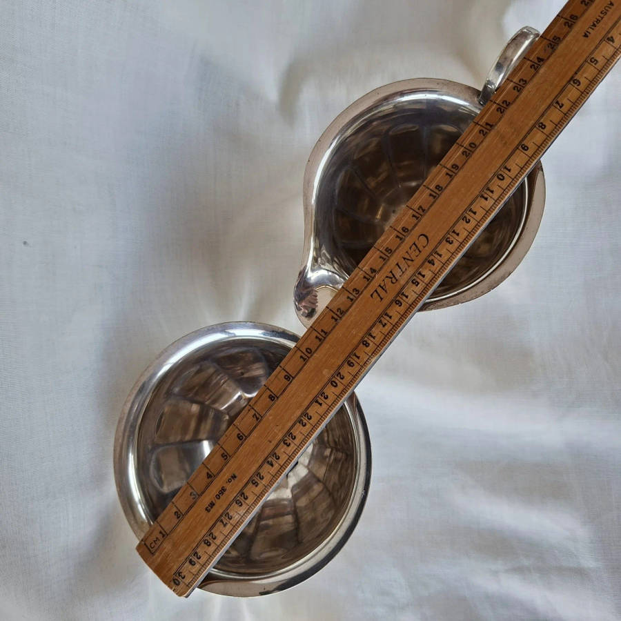 EPNS Silver plate milk jug and sugar basin - Sheffield