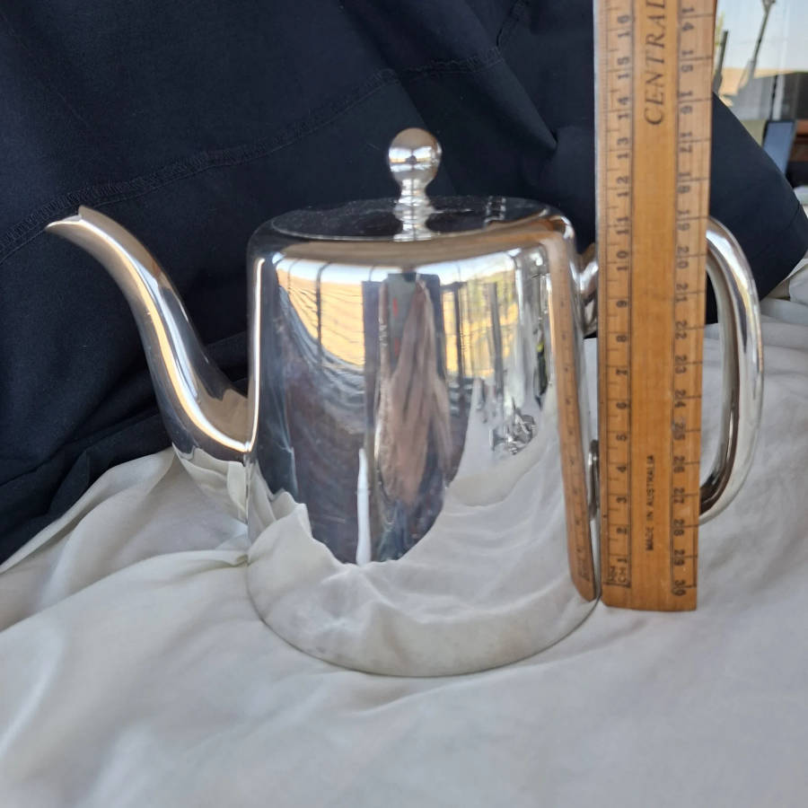 EPNS tea pot jug and sugar basin - hotel ware - Sheffield England