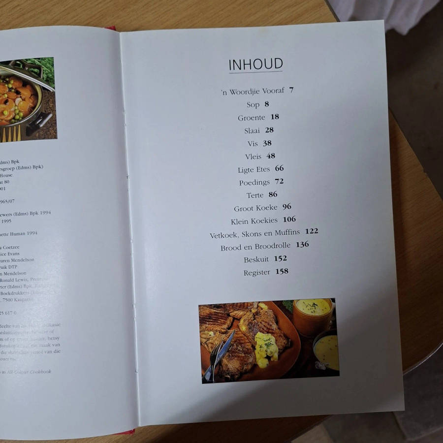 Raakvat-Resepte Annette Human  -  Cookery book