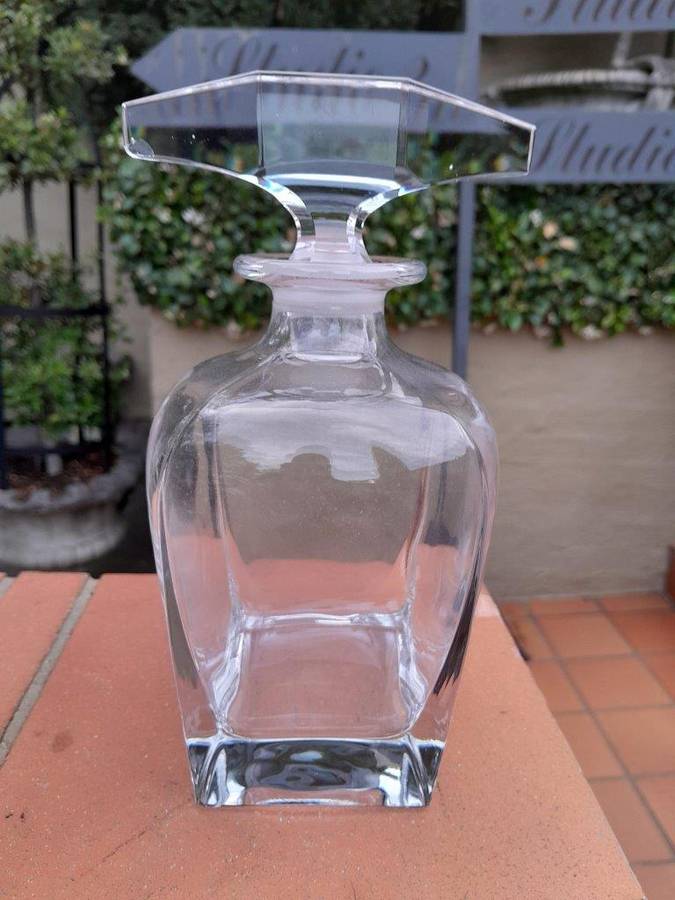 A 20th Century Set of Three Crystal Decanters