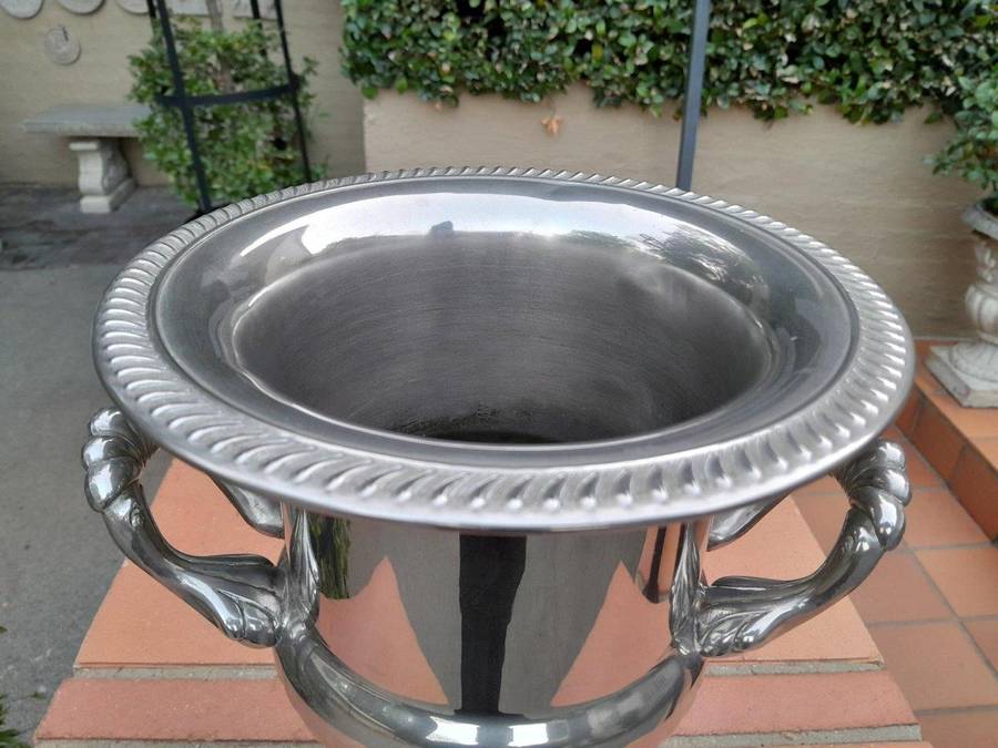 A Pair Of Silver Plate Champagne/Wine Buckets
