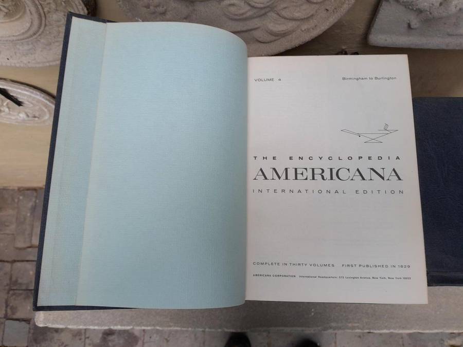 A 19th Century Set Of 25 Britannica Americana Encyclopaedia International Edition