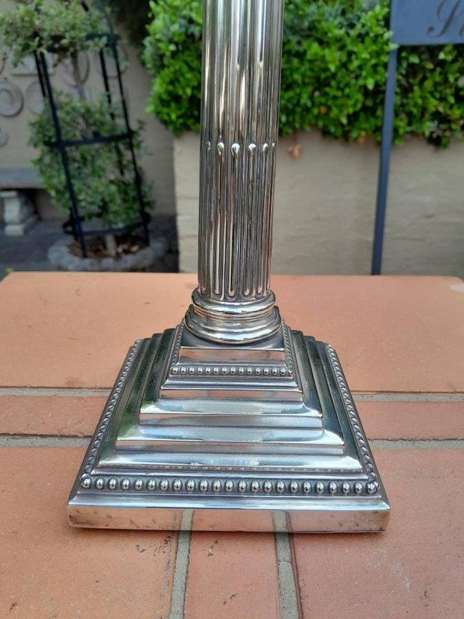 An Antique Victorian Corinthian Candelabra