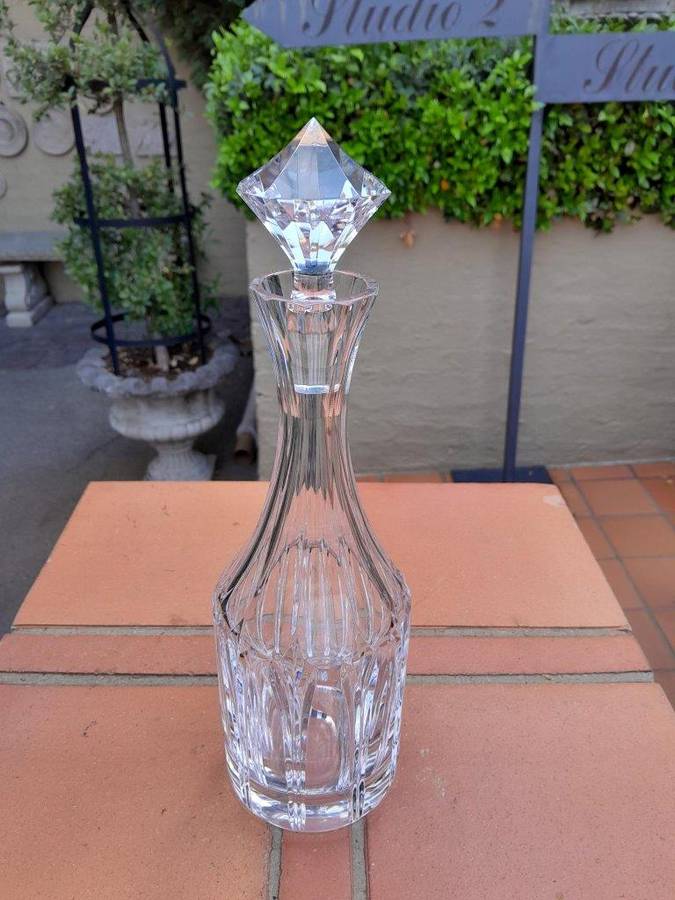 A Crystal Cut Decanter