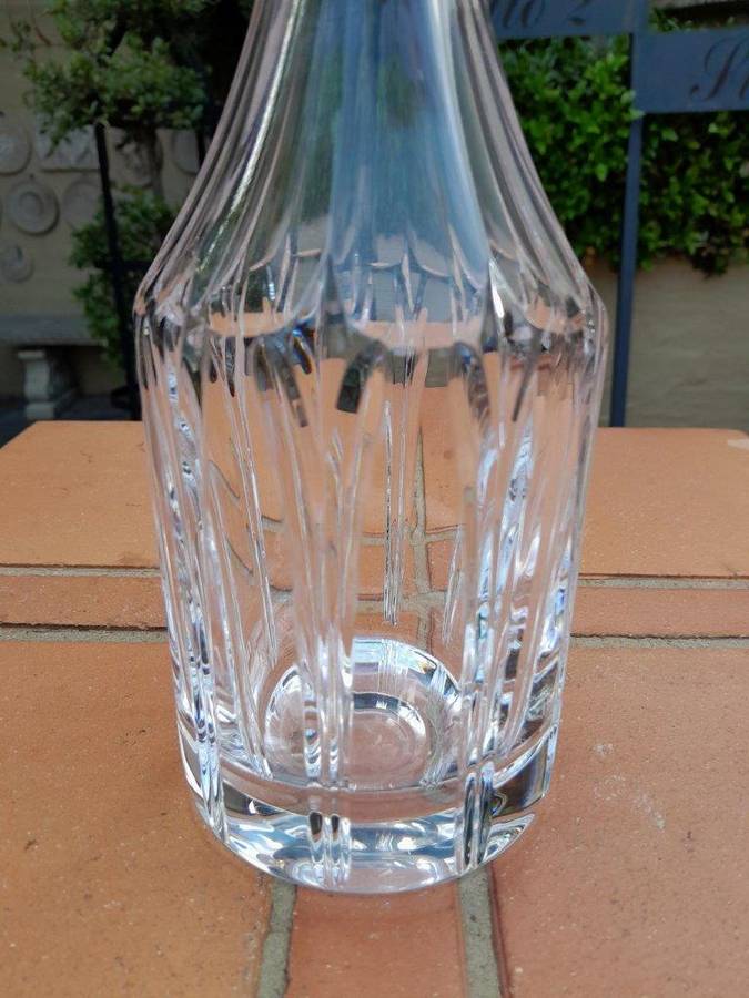 A Crystal Cut Decanter