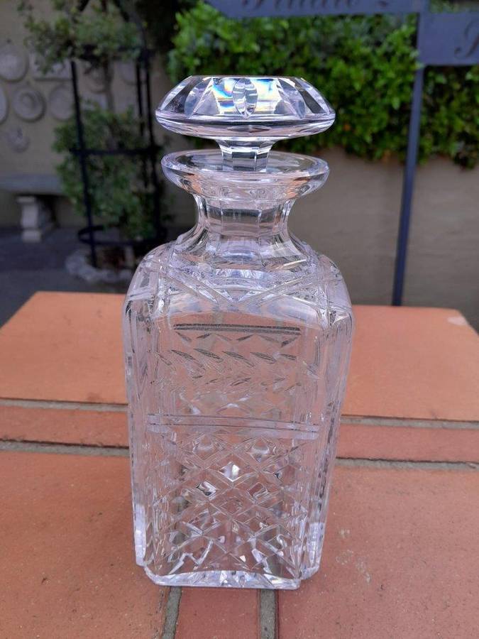 A Crystal Decanter