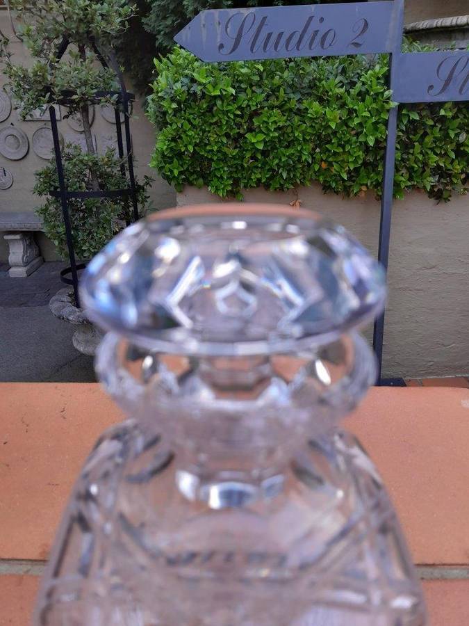 A Crystal Decanter
