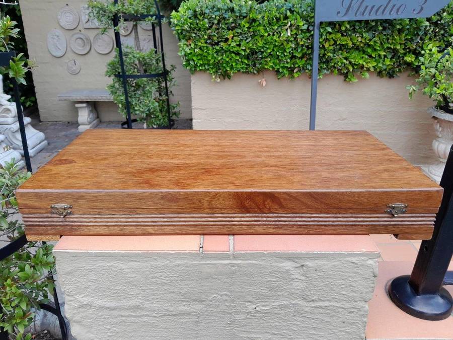 A 112 Piece Sterling 24ct Gold Plated Cutlery Set In Canteen