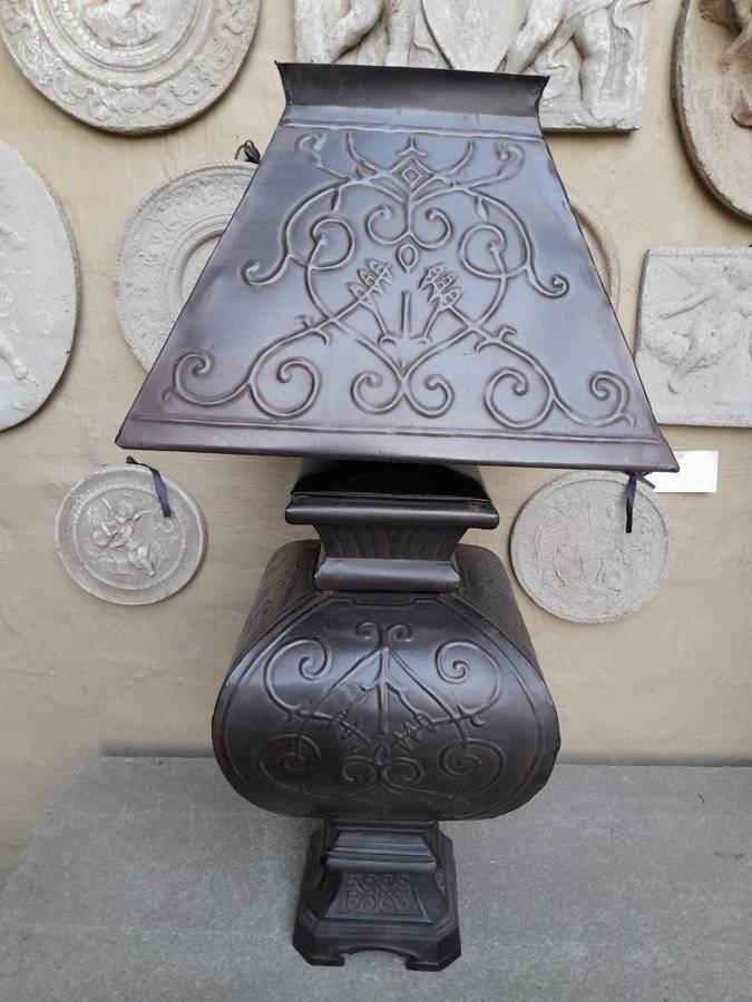 A 20th Century Pair Of Metal Table Lamps