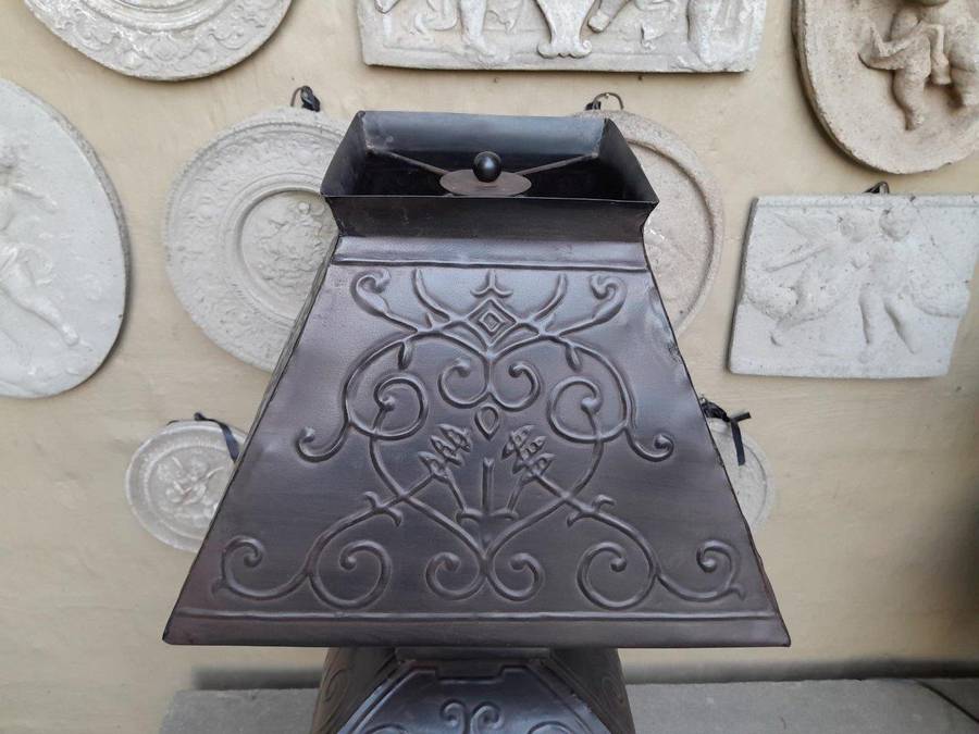 A 20th Century Pair Of Metal Table Lamps