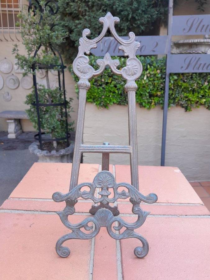 A 20th Century Pair Of Brass Easels