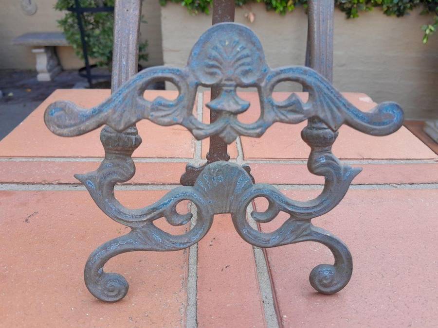 A 20th Century Pair Of Brass Easels