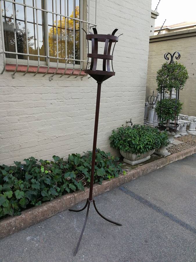 Wrought Iron Torch