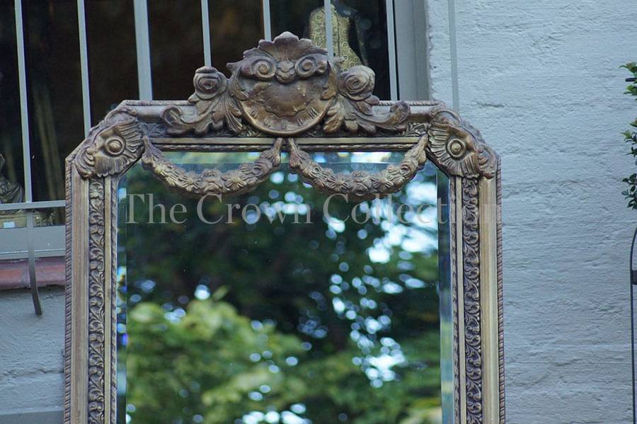 Gilded mirror