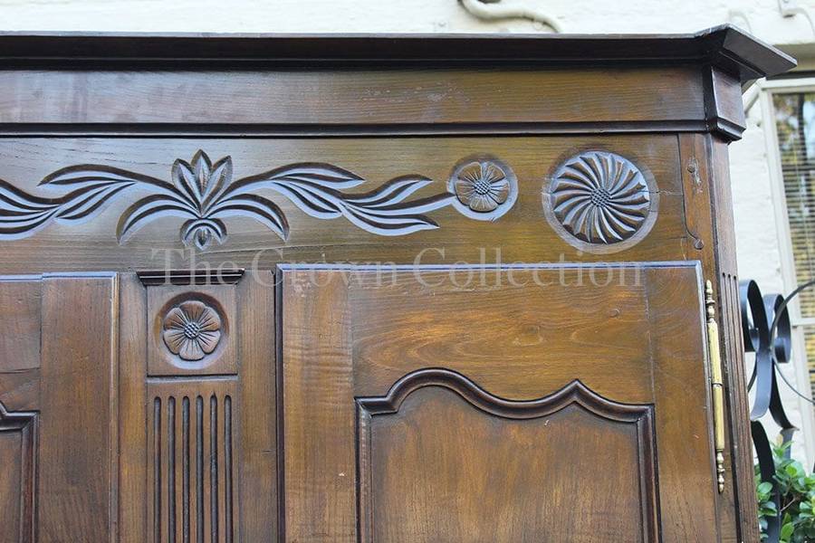 French Armoire late 18th /early 19th-century