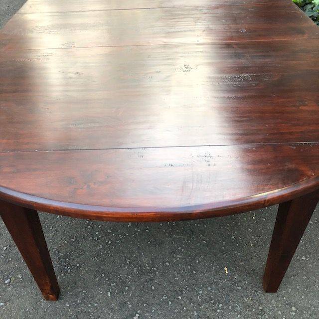 A Solid Hardwood / Cypress Dropside Extension Dining Table  (14 Seater)