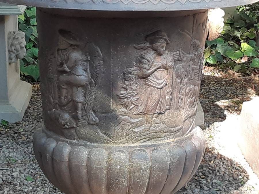 Cast Iron Urn
