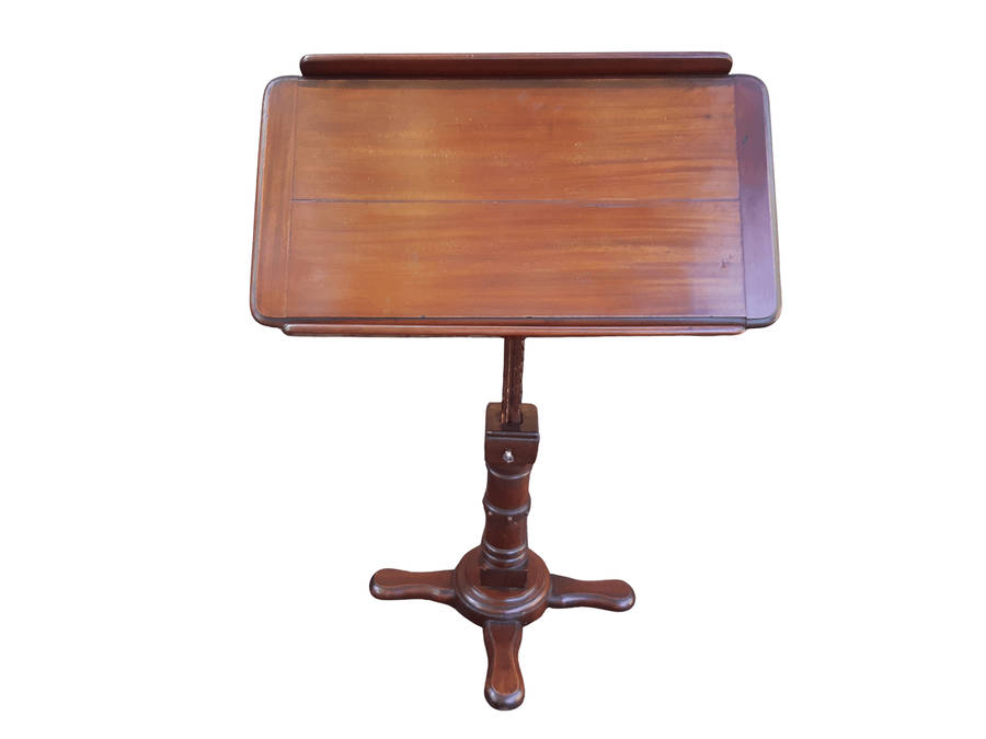 Victorian Mahogny Reading / Music Stand, Carters Ltd