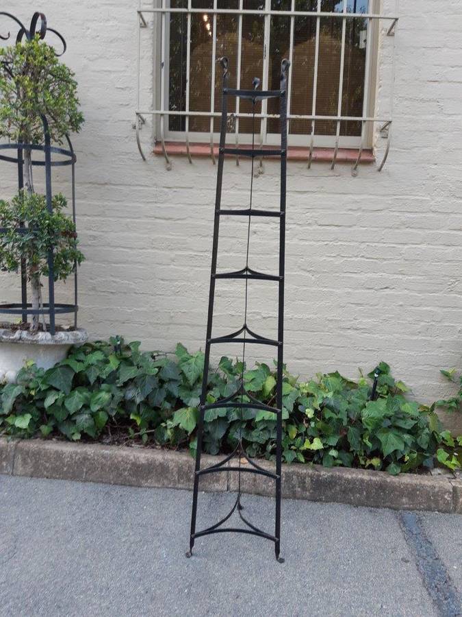 Antique Metal Pot Rack