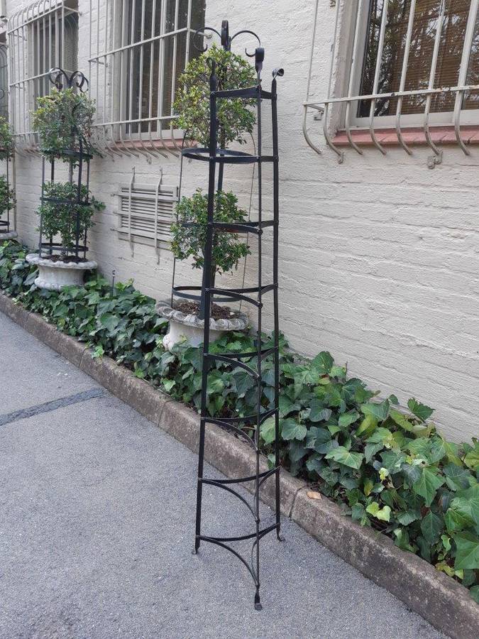 Antique Metal Pot Rack
