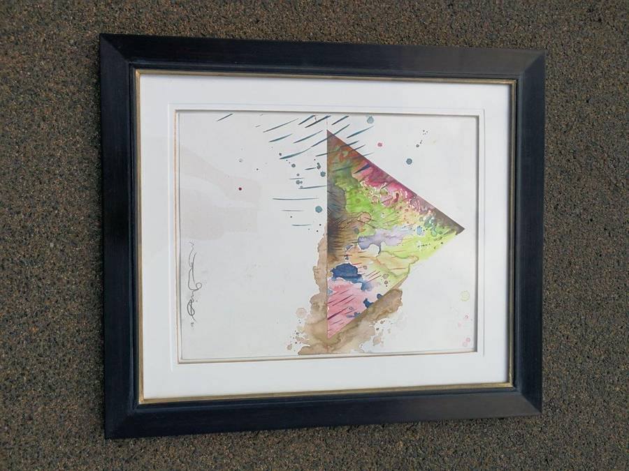 A Set Of Three Water Colour On Paper Framed In An Ornate Gilded Frame.  Each Signed And Dated 20...