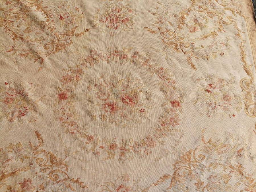 A 20th  Century French Aubusson Style Carpet / Rug