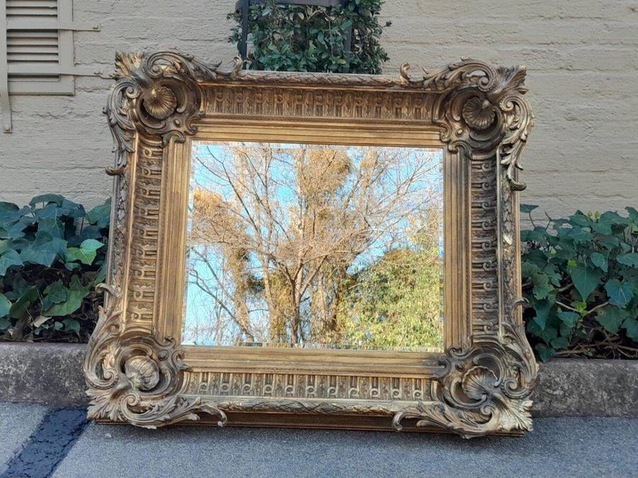 A 20th Century Giltwood And Gesso Frame