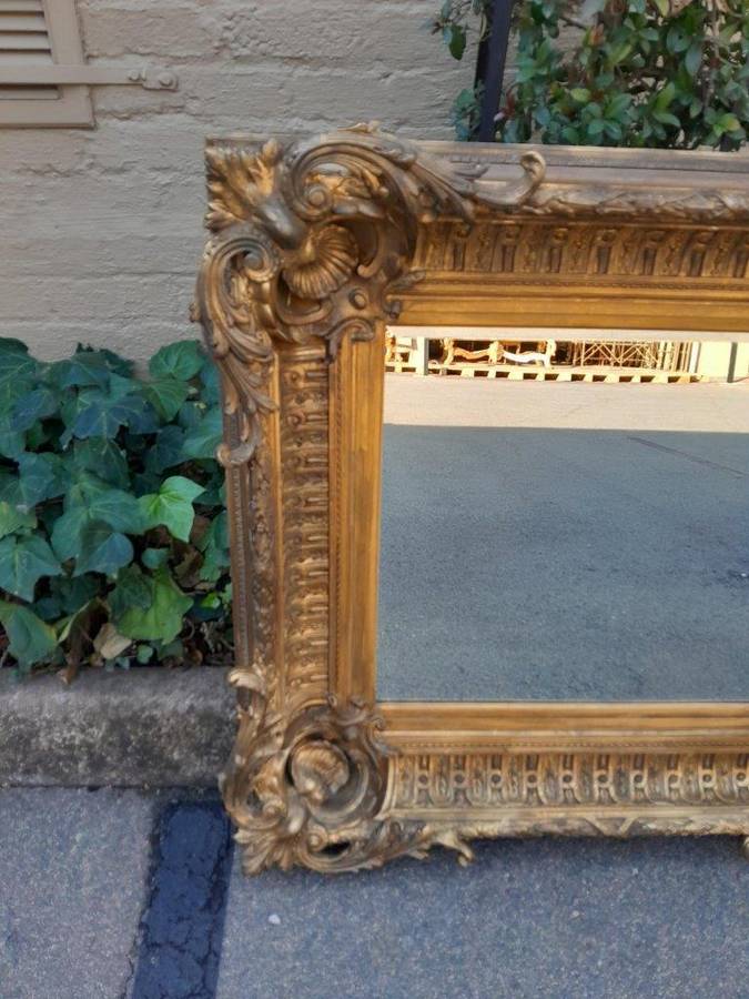 A 20th Century Giltwood And Gesso Frame