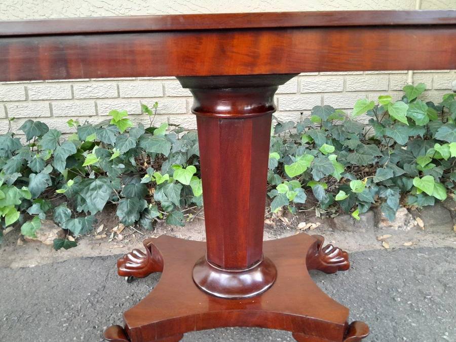 An Antique Pair of William IV Mahogany Console Tables  /  Bedside Tables / Pedestals