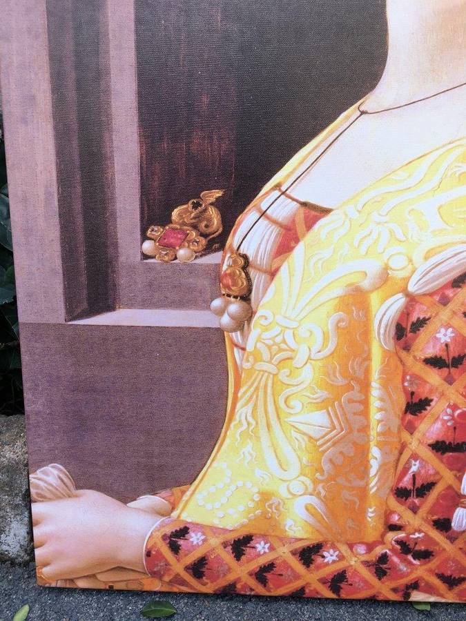 Canvas - Lady with Ringlets