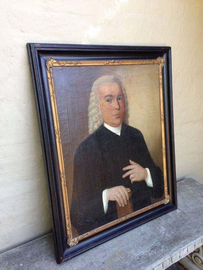 Oil On Canvas, Portrait Of A Gentleman N Rijneuburg