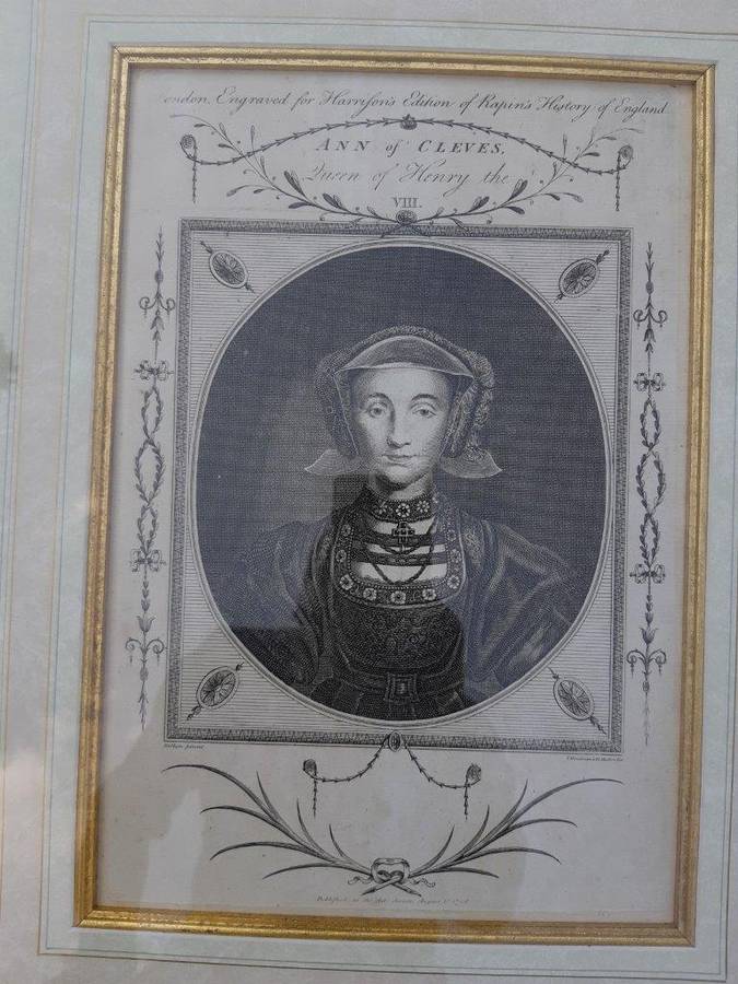 A Pair Of Period Portraits: Henry Lord Darnly Of Scotland, And King Edward XI Hand Coloured Engra...