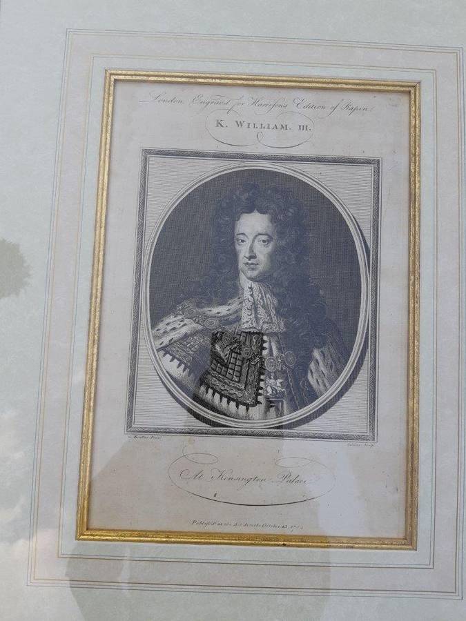 A Pair Of Period Portraits: Henry Lord Darnly Of Scotland, And King Edward XI Hand Coloured Engra...