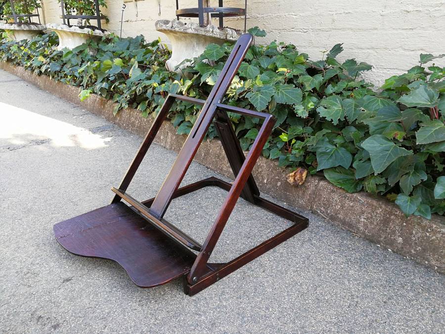 A Wooden Table Easel
