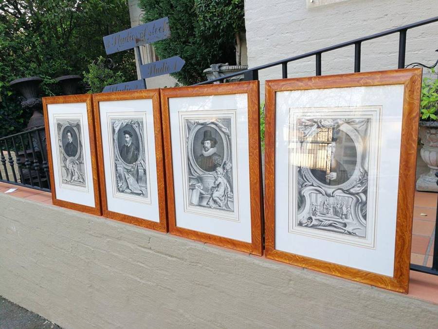A Set of Four Works: Duke Edward Seymour, Sir Francis Bacon, Sir Nicholas Bacon, and Duke Thomas ...