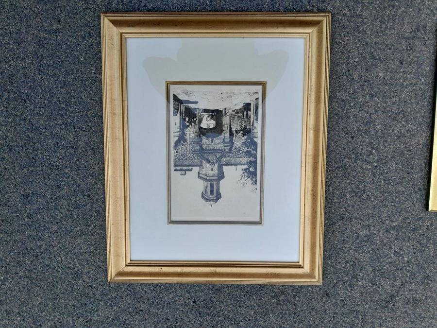 A 20th Century Set Of Four Cape Town Tinus De Jongh Engraving