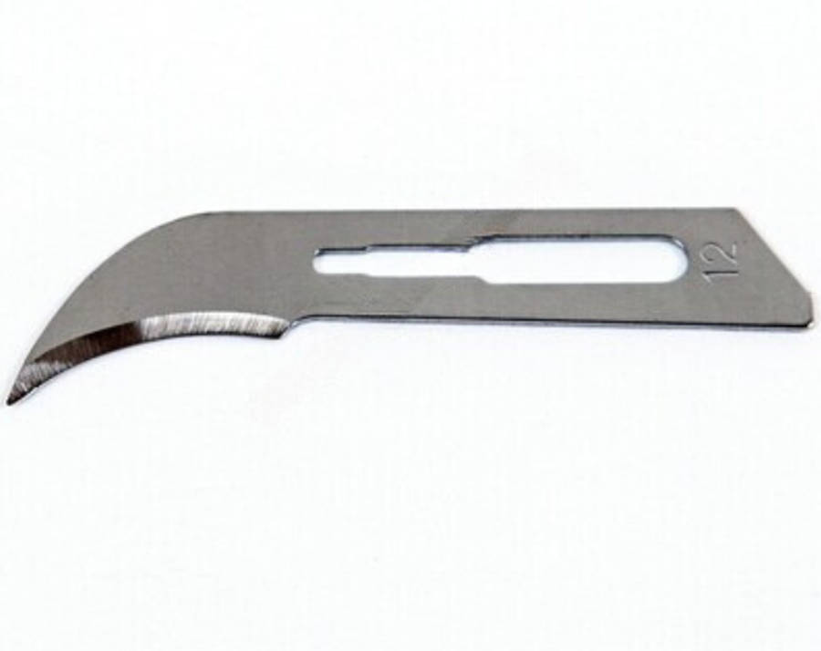 Scalpel Blades/ Surgical Blades No 12 (Pack of 10)