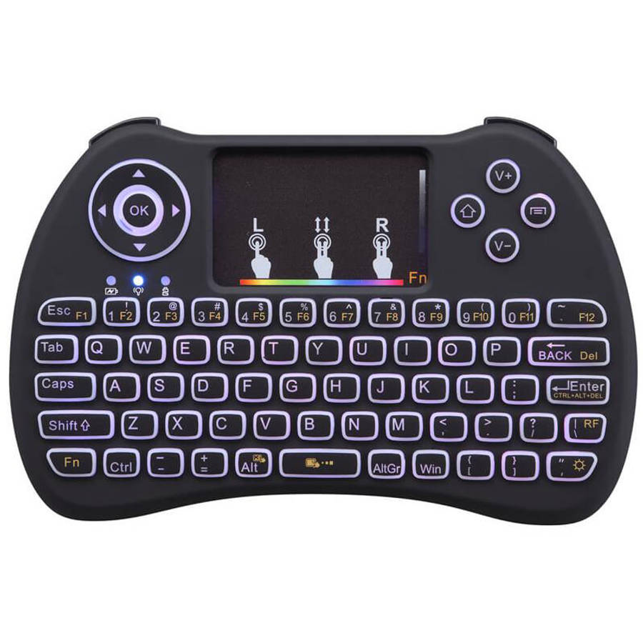 I9 Mini Pro - Wireless Remote Control with Touchpad 2.4G -Multi-color