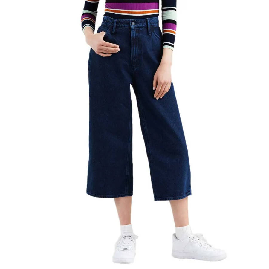 Levi's® Line 8 Loose Baggy Ladies Blue Jeans