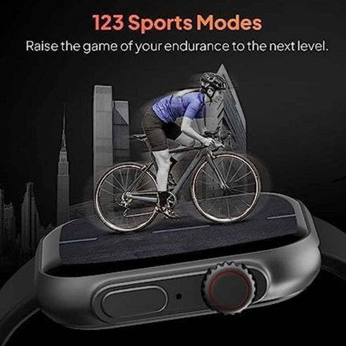 S10 Ultra2 Big 2.01 Infinte Display 7 In 1 Strap Smart Watch