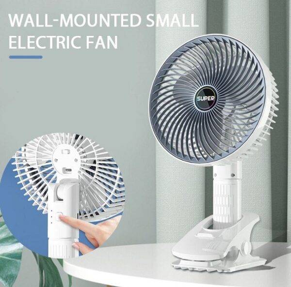 Rechargeable Clip On Portable Desktop Fan